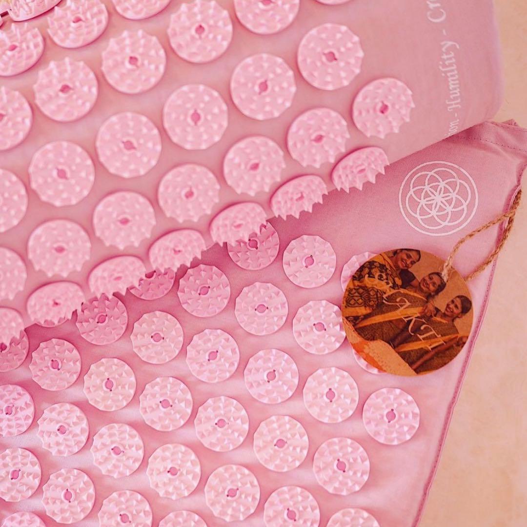 正規品　SHAKTI シャクティマット＆ピロー　セット　オリジナル ピンク　ヨガ