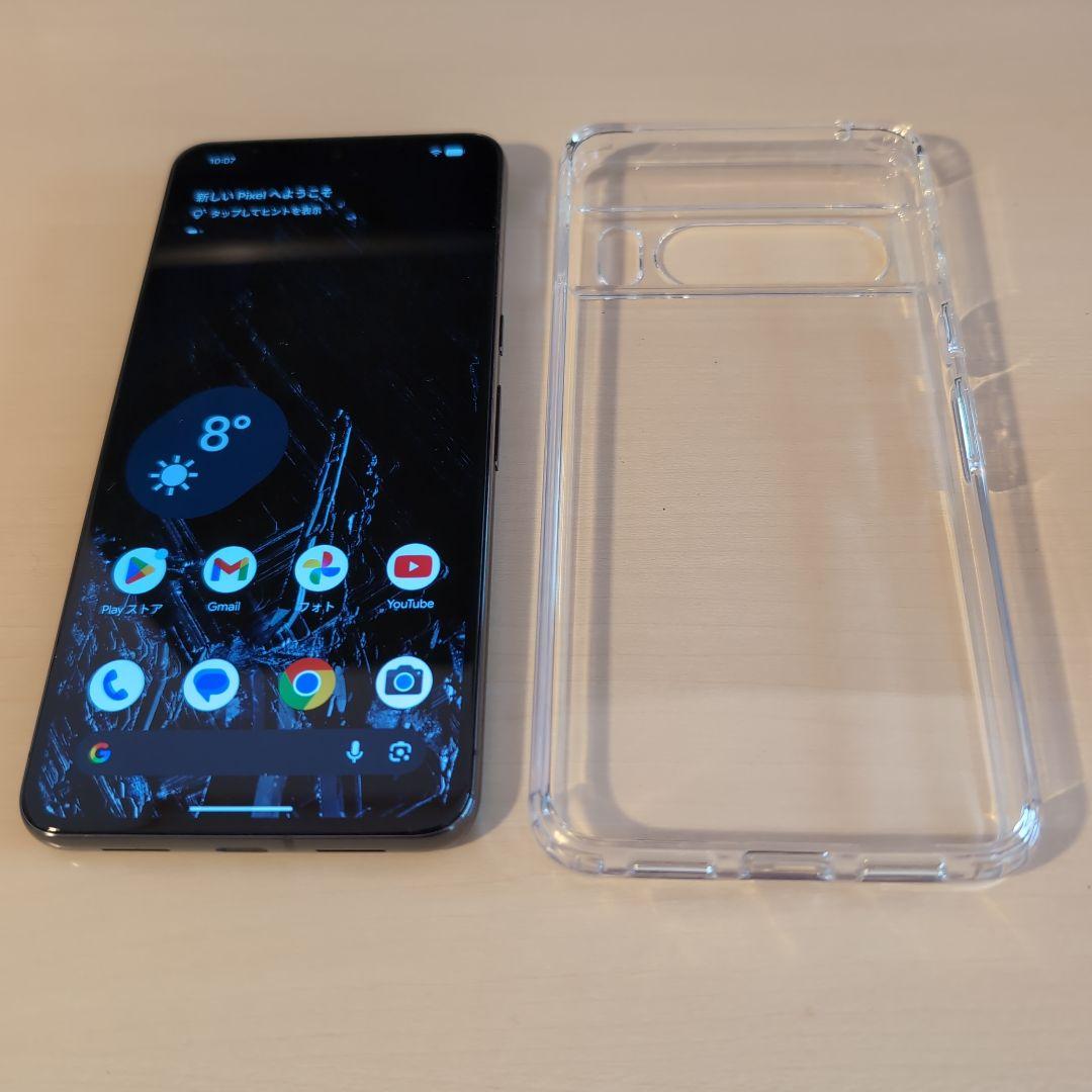 海外版シムフリー Pixel8Pro 128GB 美品 おまけケース付き