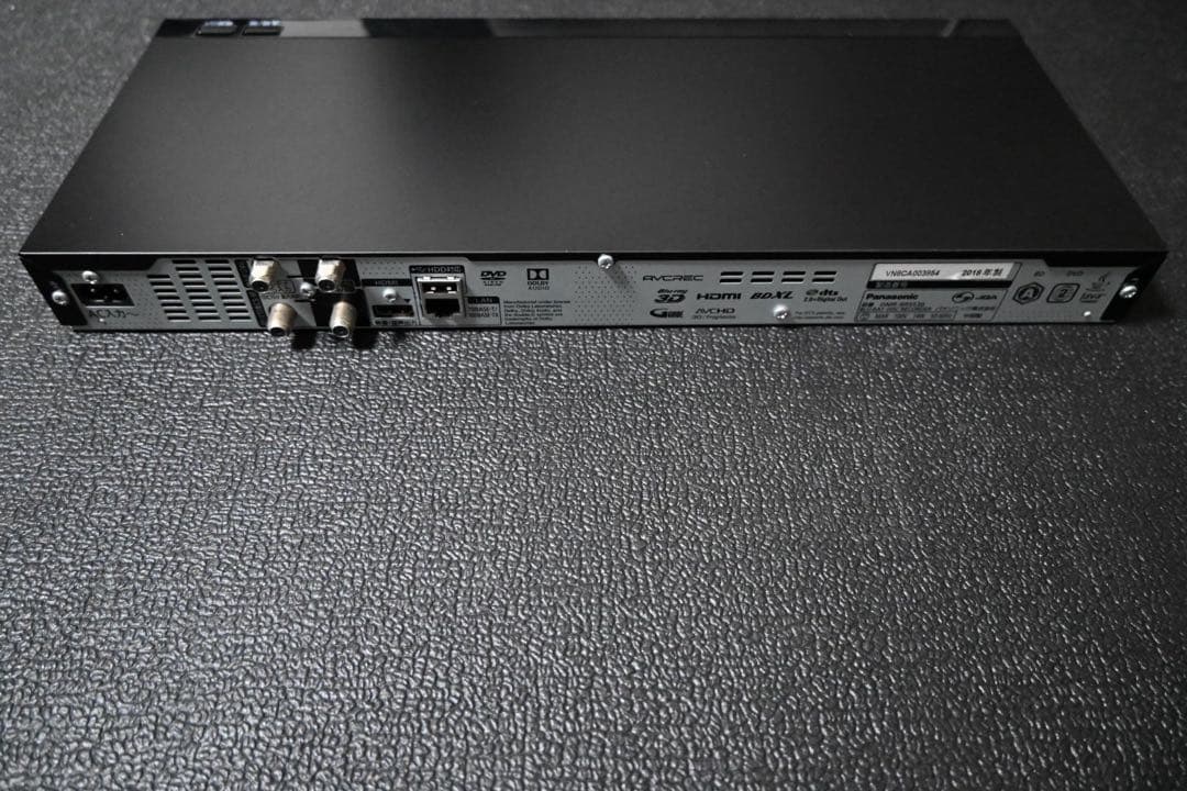 動作品　Panasonic DMR-BRS530ブラック