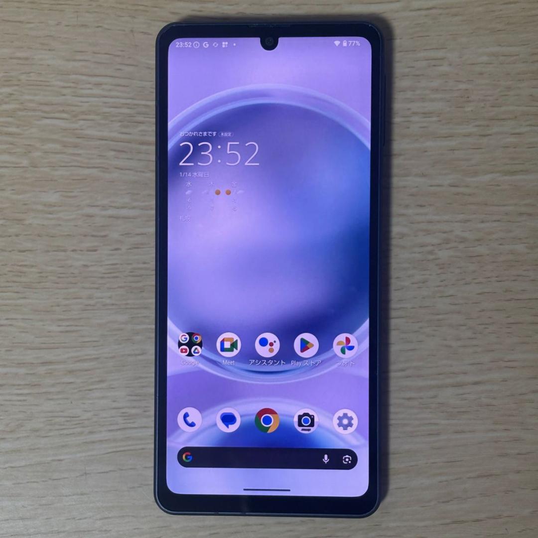 AQUOS sense8 コバルトブラック SH-54D SIMフリー