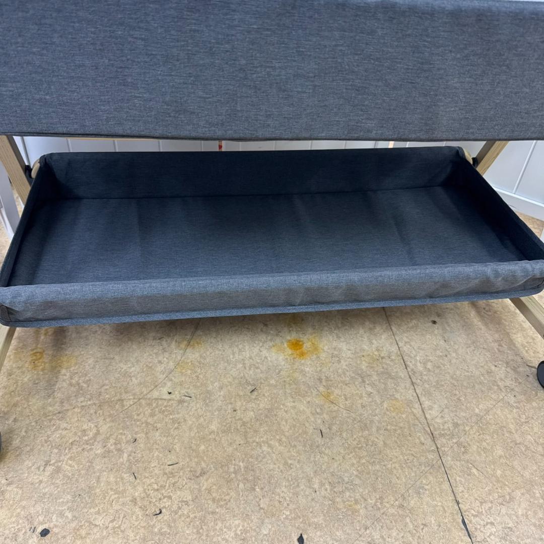 ★★HZDMJ　折り畳みベビーベッド　BabyCrib C03　グレー