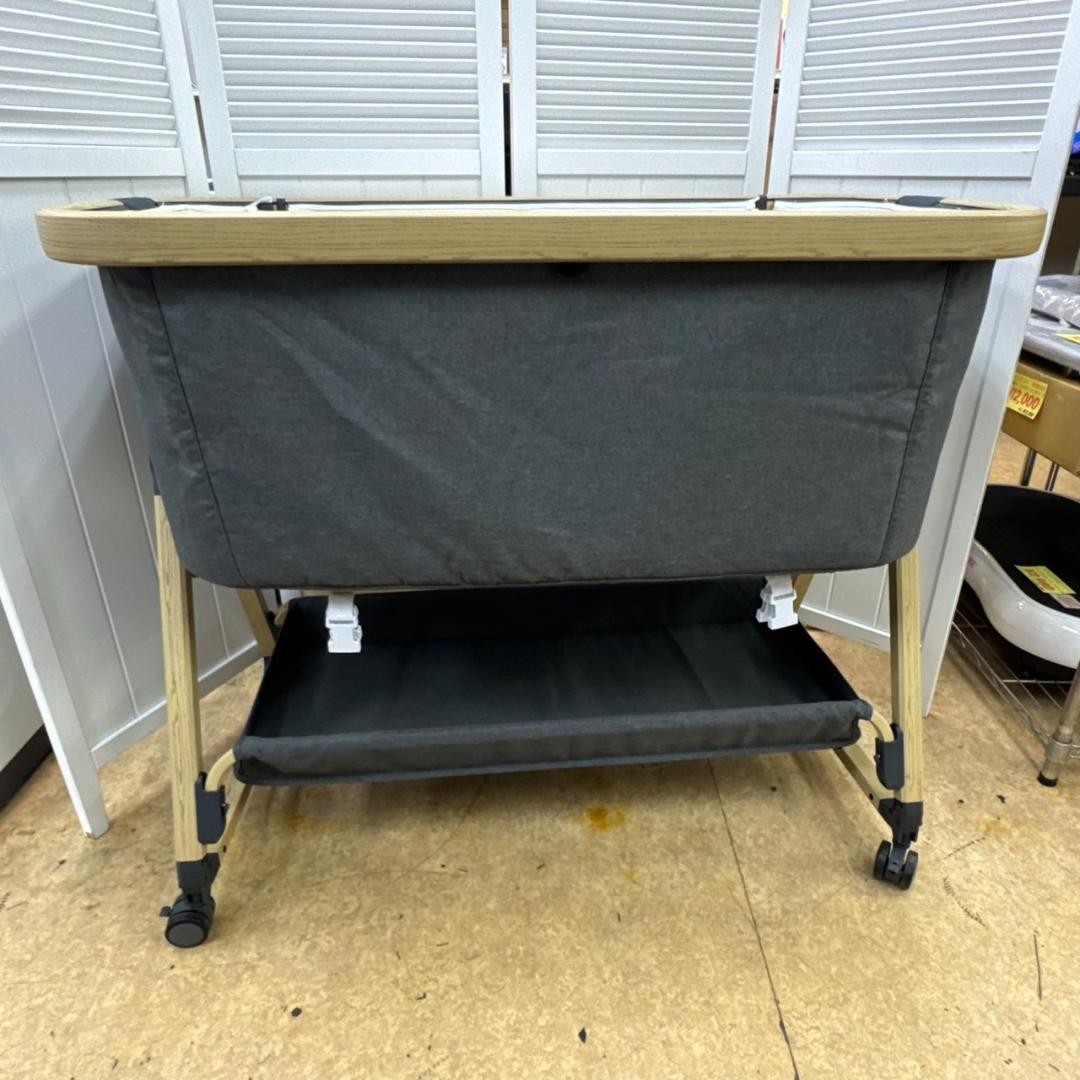 ★★HZDMJ　折り畳みベビーベッド　BabyCrib C03　グレー