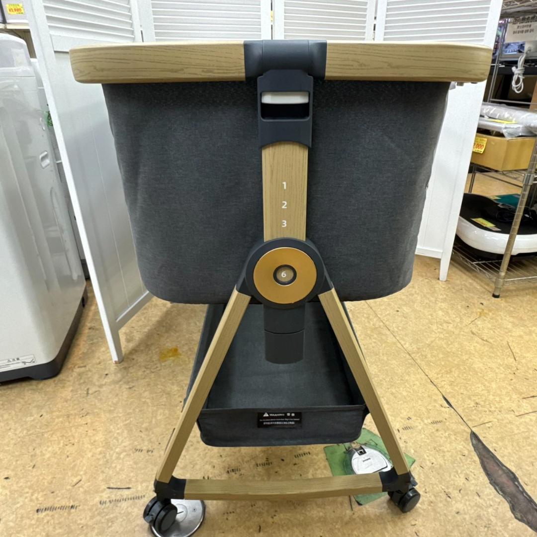 ★★HZDMJ　折り畳みベビーベッド　BabyCrib C03　グレー