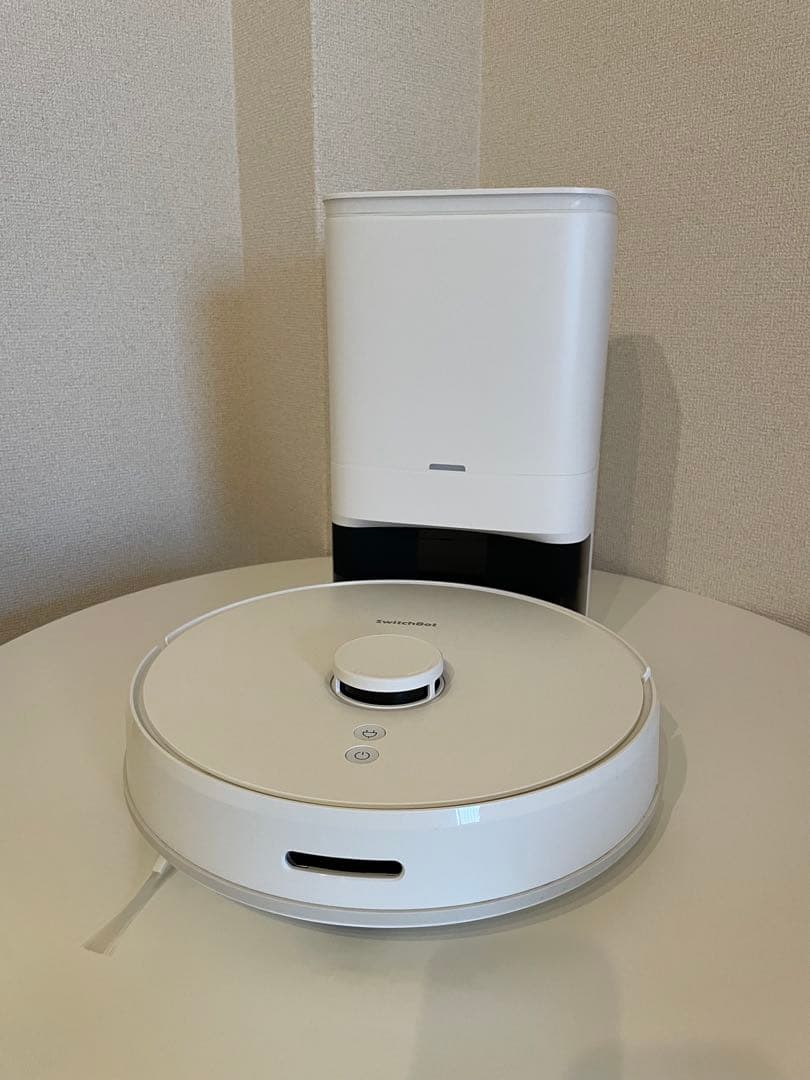 SwitchBot ロボット掃除機 自動ごみ収集 清掃＋水拭き対応 レーザー搭載