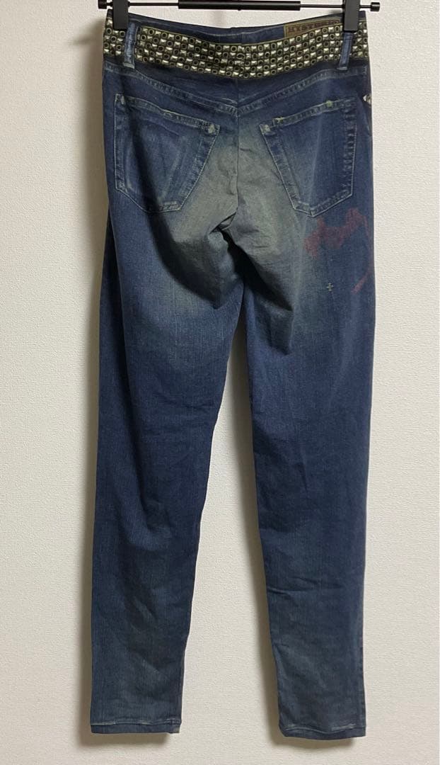 HYSTERIC Y2K new york dolls デニム転写 レギンス