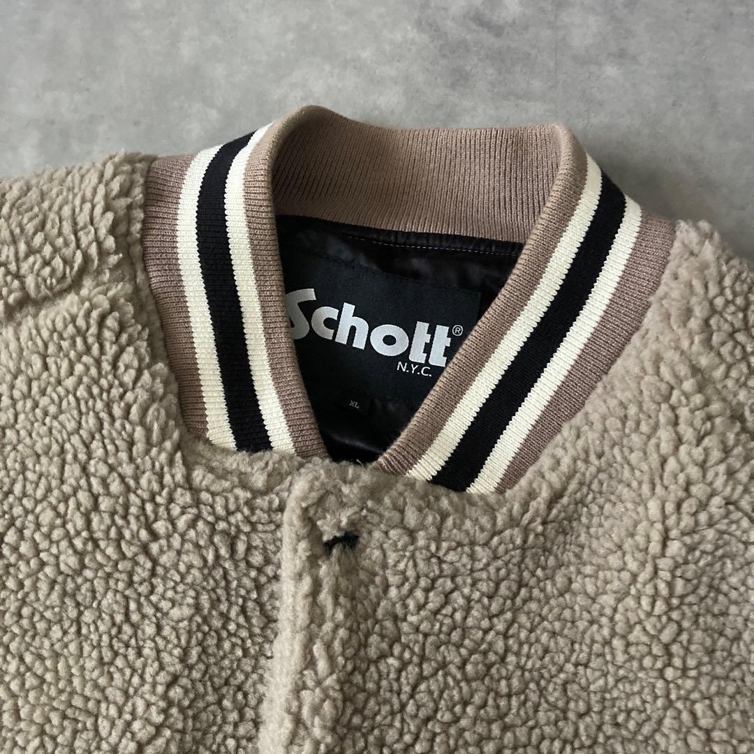 ジャケット・アウター Schott BOA STADIUM JACKET