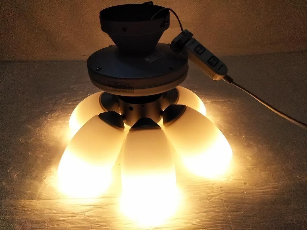 オーデリック SH9073LDR 6灯 5枚羽 シーリングファンLED ★