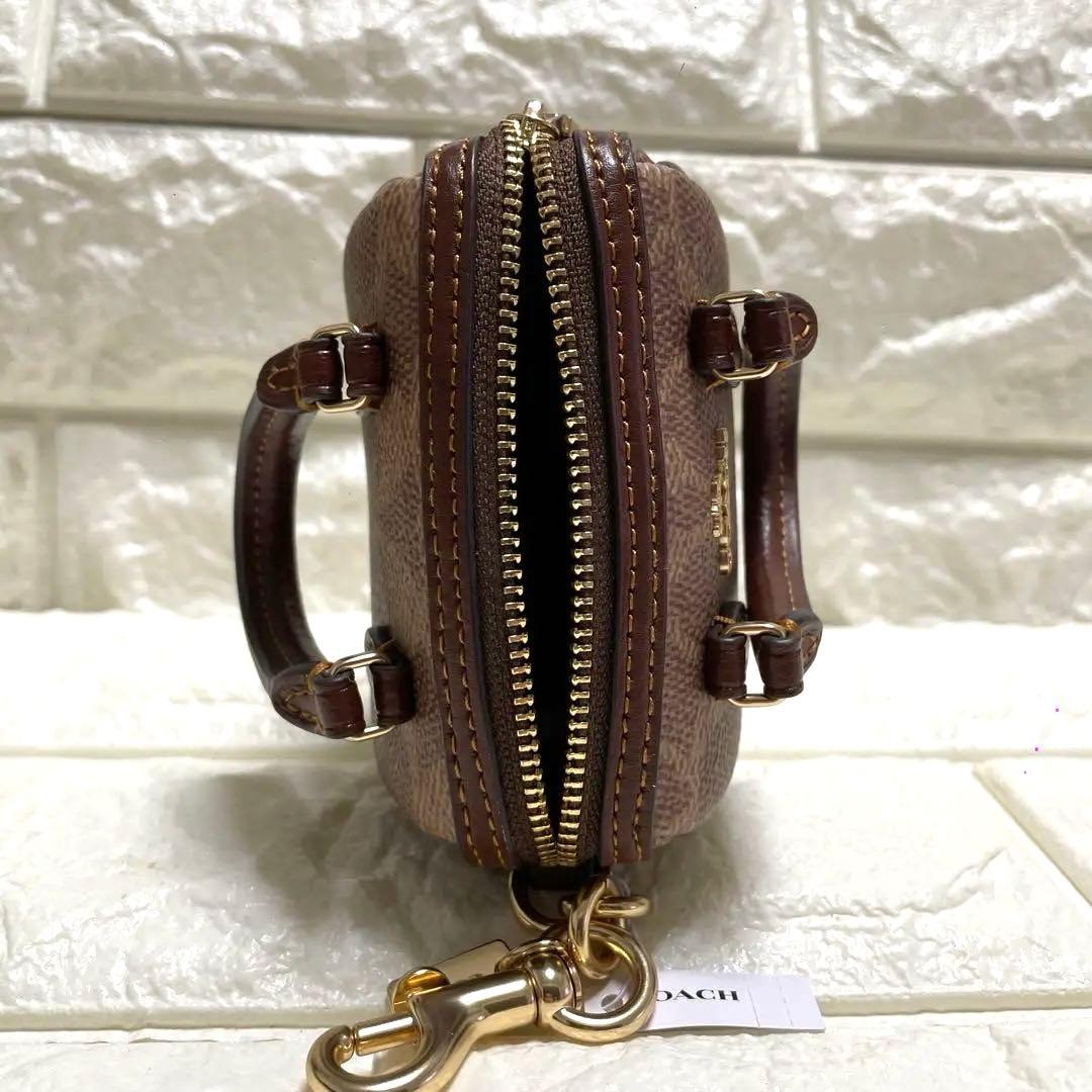 COACH バックチャーム　キーホルダー　ミニサッチェル