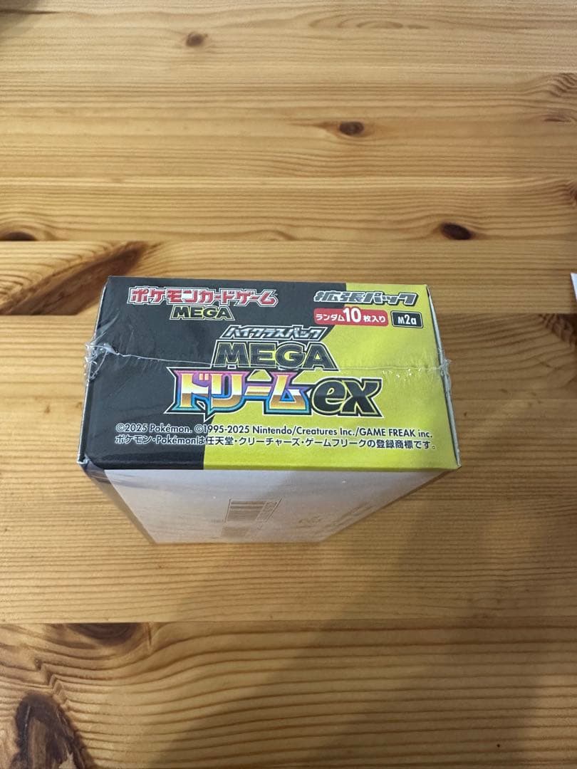 ポケモンカードゲーム MEGAドリームex 未開封BOX シュリンク付き
