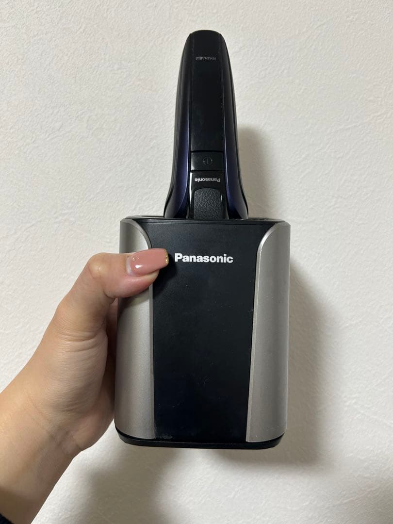 パナソニック ラムダッシュPRO 5枚刃 全自動洗浄充電器 お風呂剃り可 黒