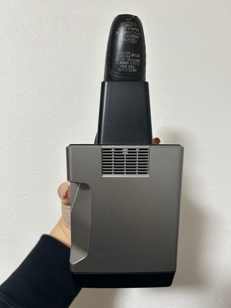 パナソニック ラムダッシュPRO 5枚刃 全自動洗浄充電器 お風呂剃り可 黒