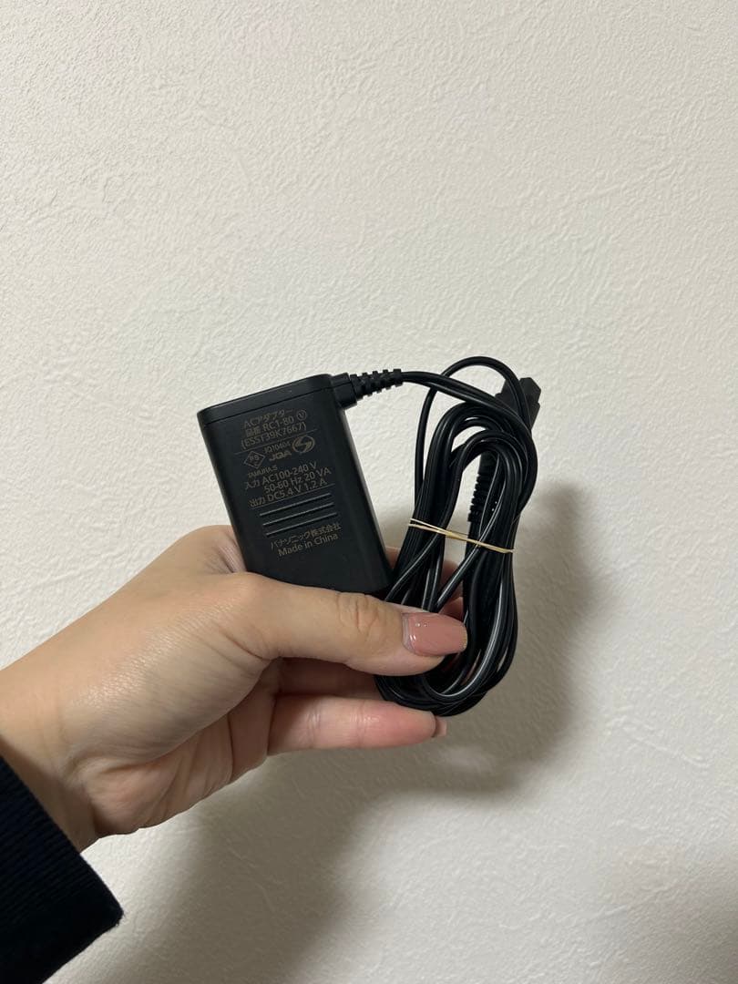 パナソニック ラムダッシュPRO 5枚刃 全自動洗浄充電器 お風呂剃り可 黒