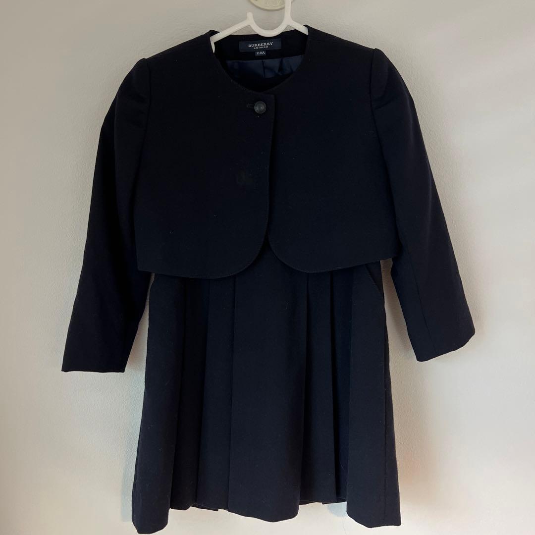 クリーニング済　卒入園　Burberry children バーバリー　110