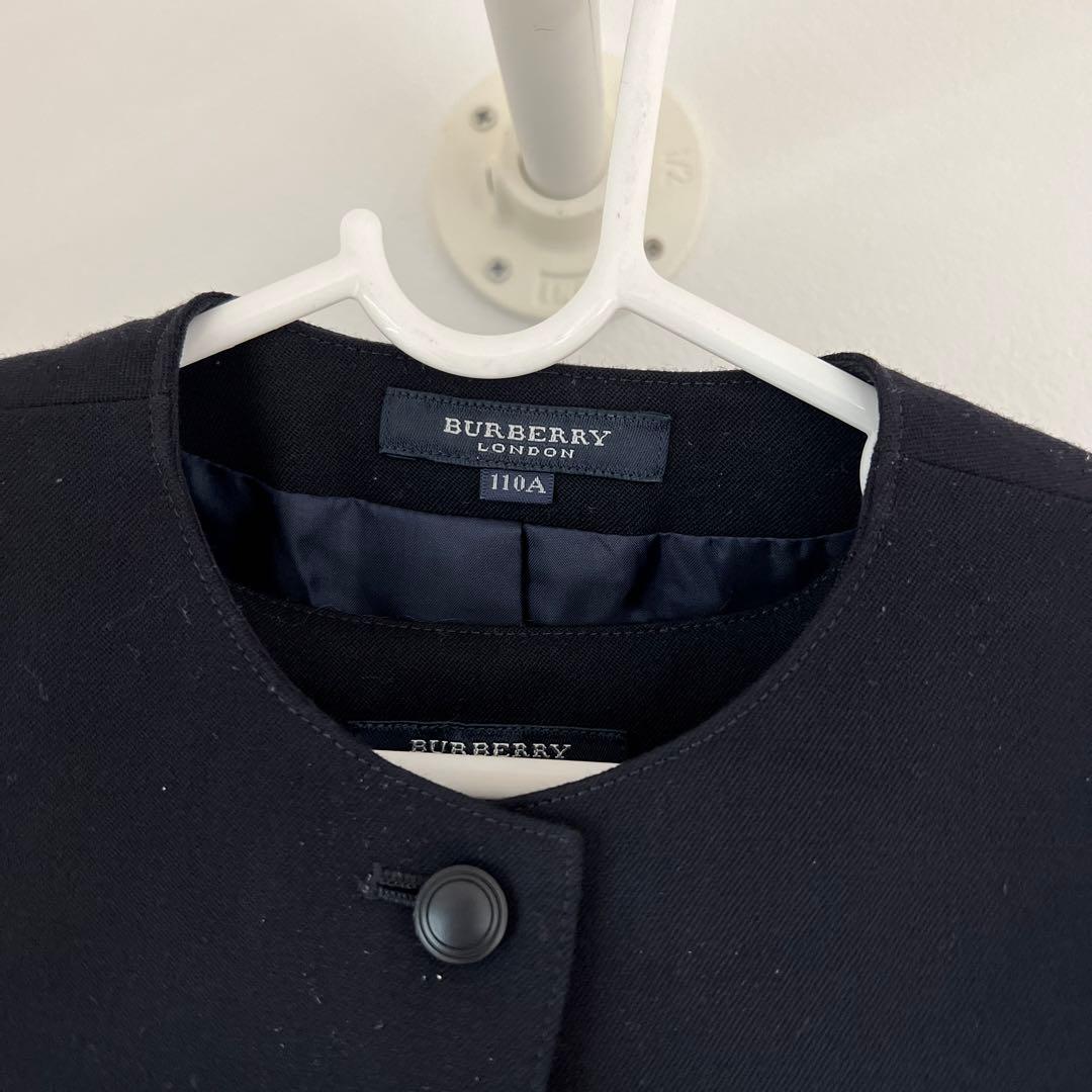 クリーニング済　卒入園　Burberry children バーバリー　110