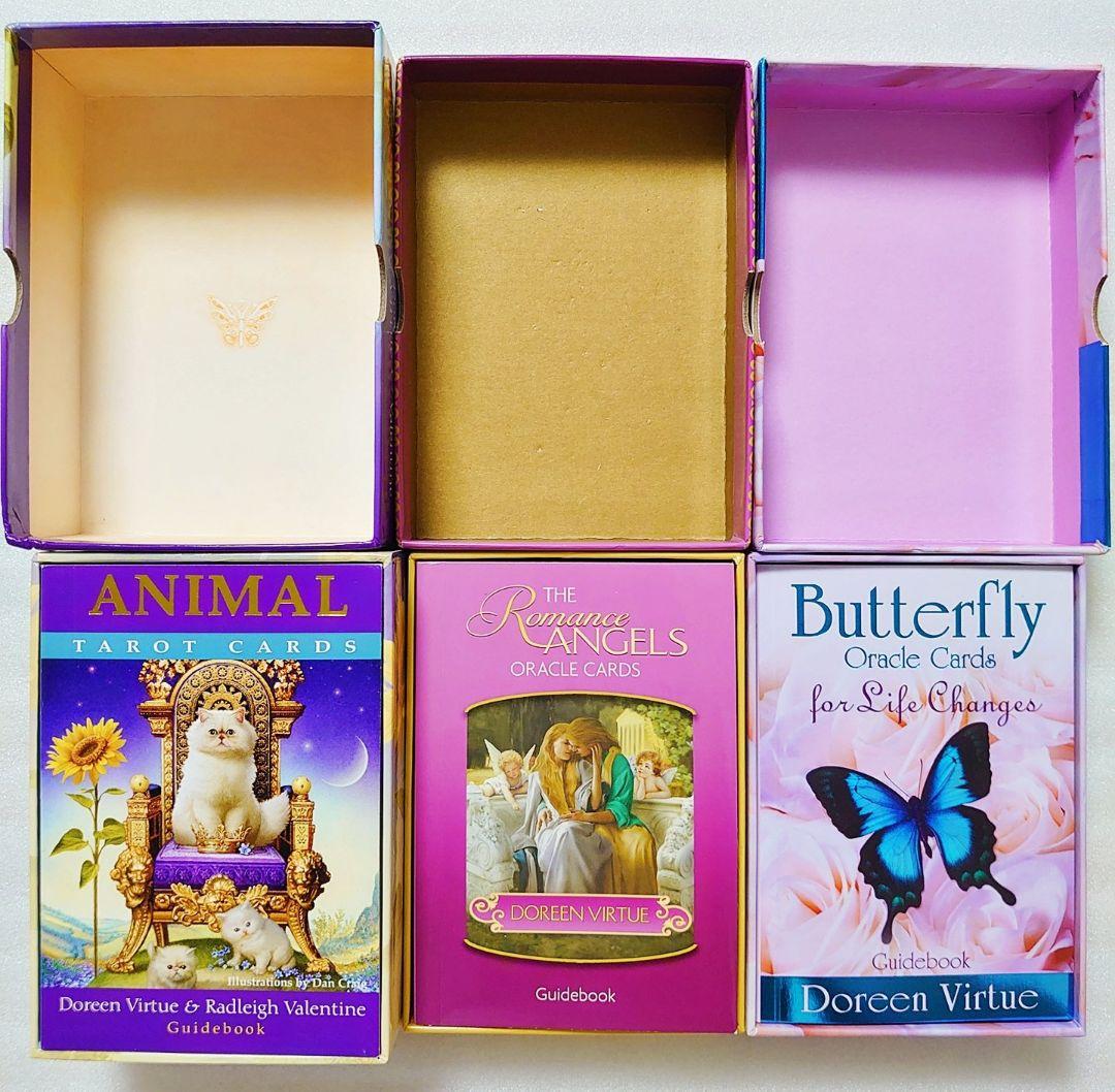 英語版 アニマルタロットカード ロマンスエンジェルオラクル バタフライオラクル