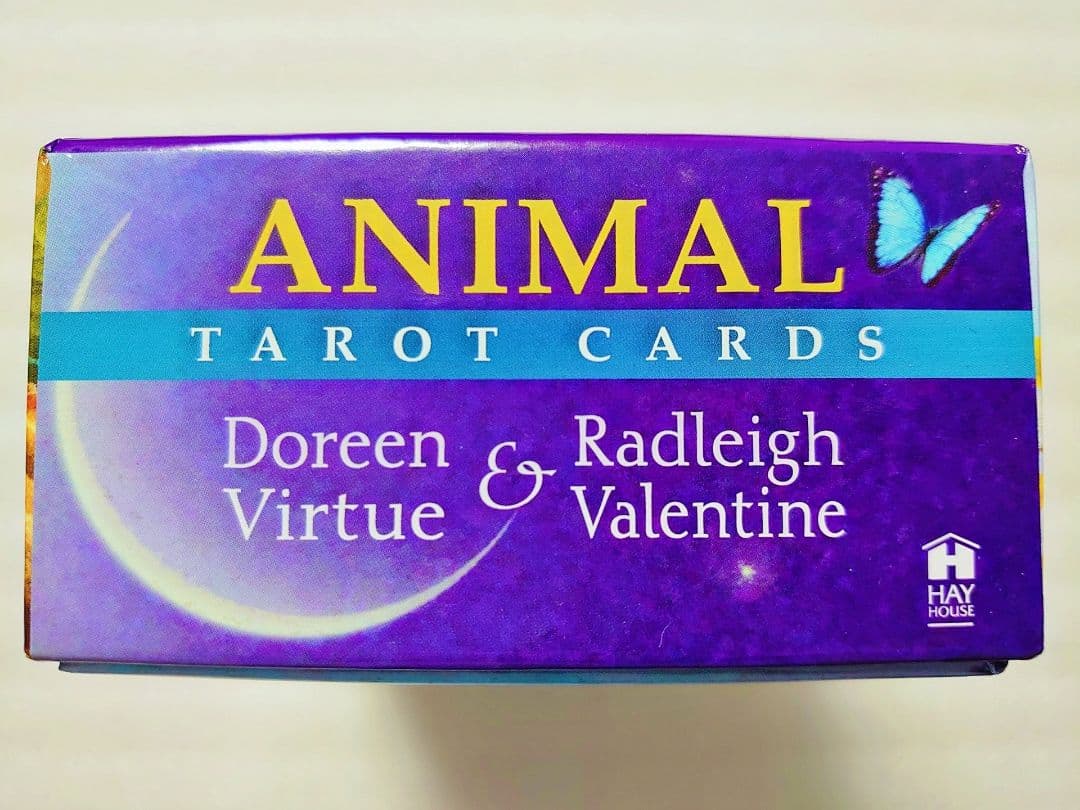 英語版 アニマルタロットカード ロマンスエンジェルオラクル バタフライオラクル