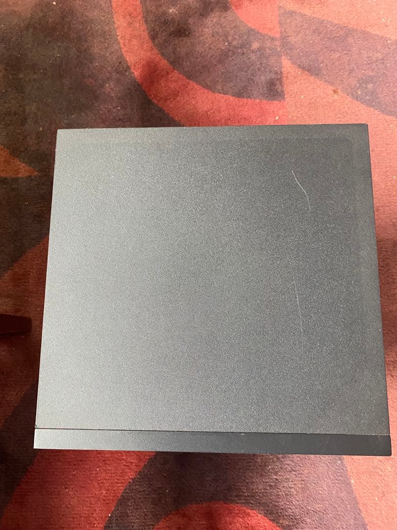 Fostex サブウーファー ブラック Pm-sub8 専用スタンド付き