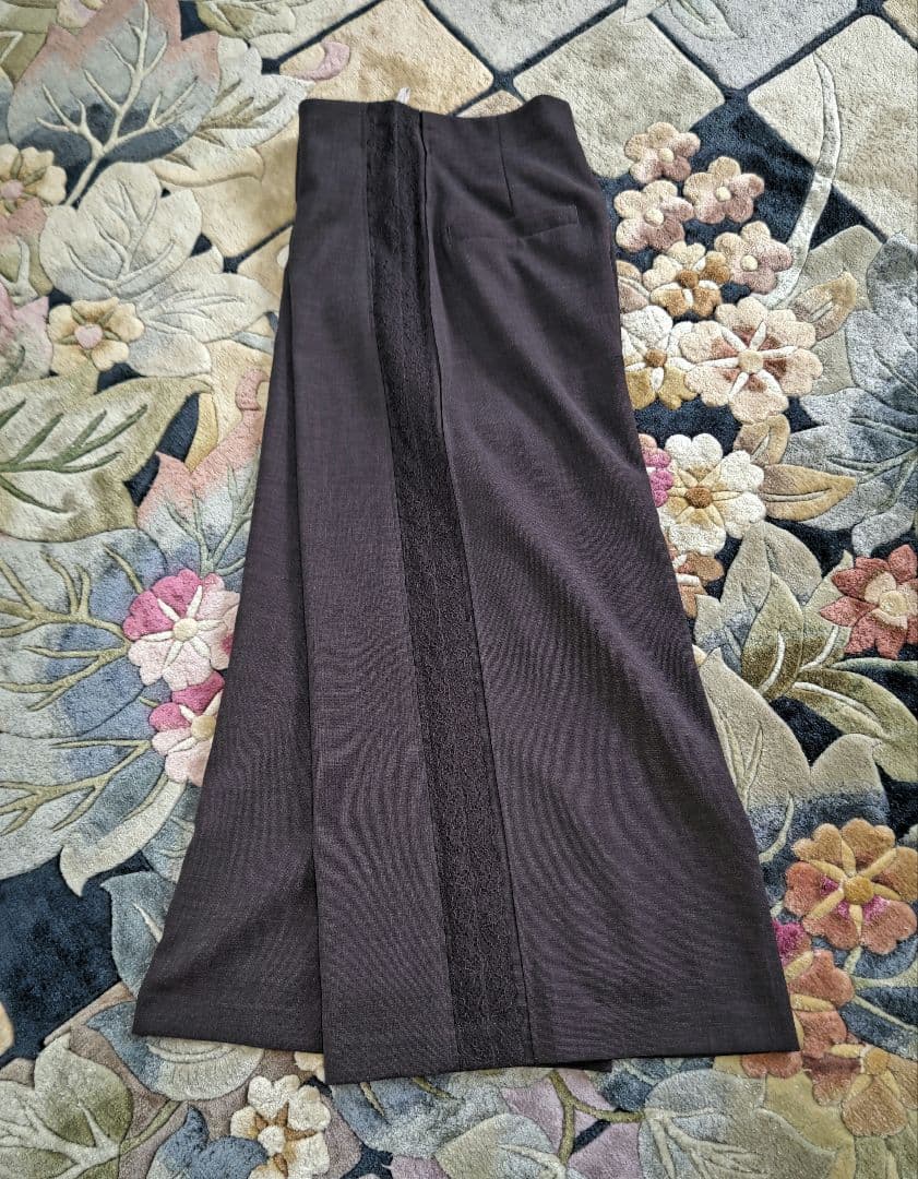 エポカ❕ ハイウエスト　クロップド丈　ワイドパンツ　お値下げ