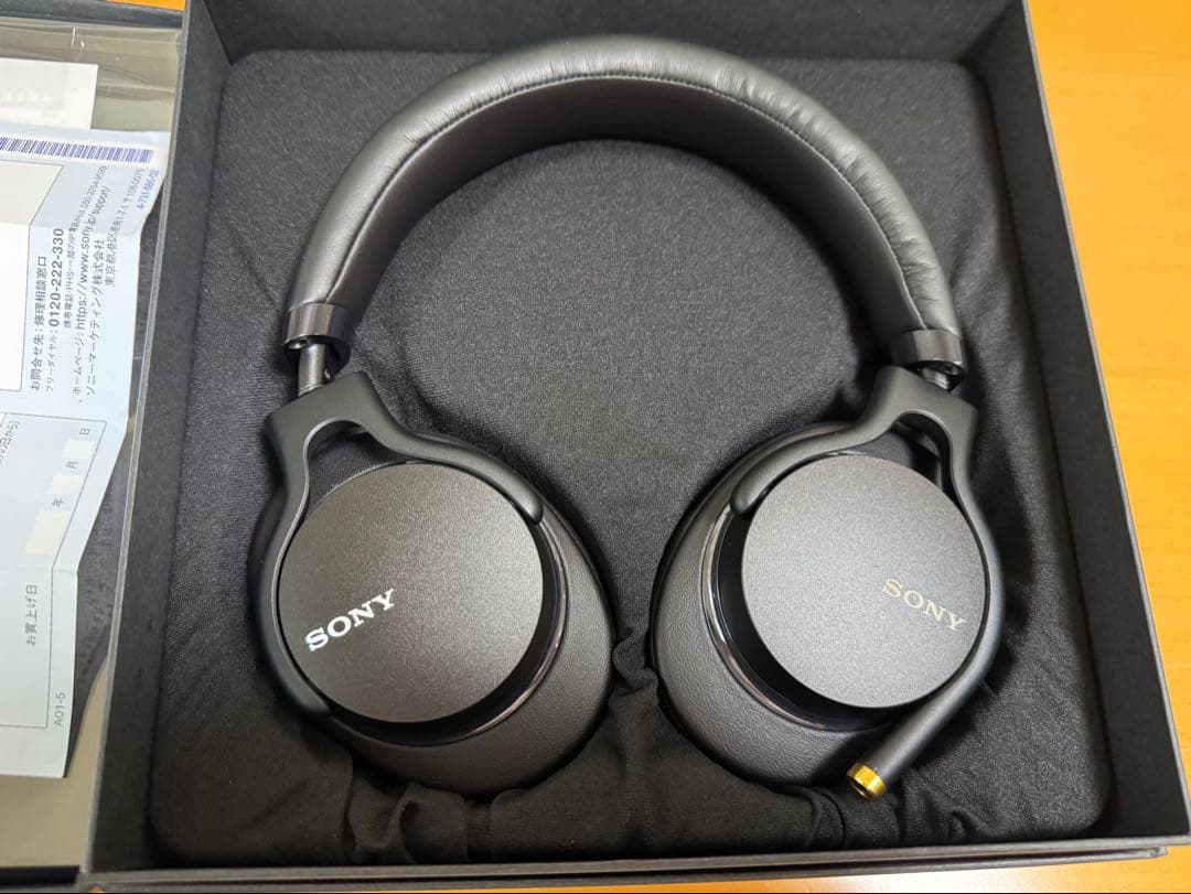 【ほぼ未使用】 SONY MDR-1AM2 ブラック