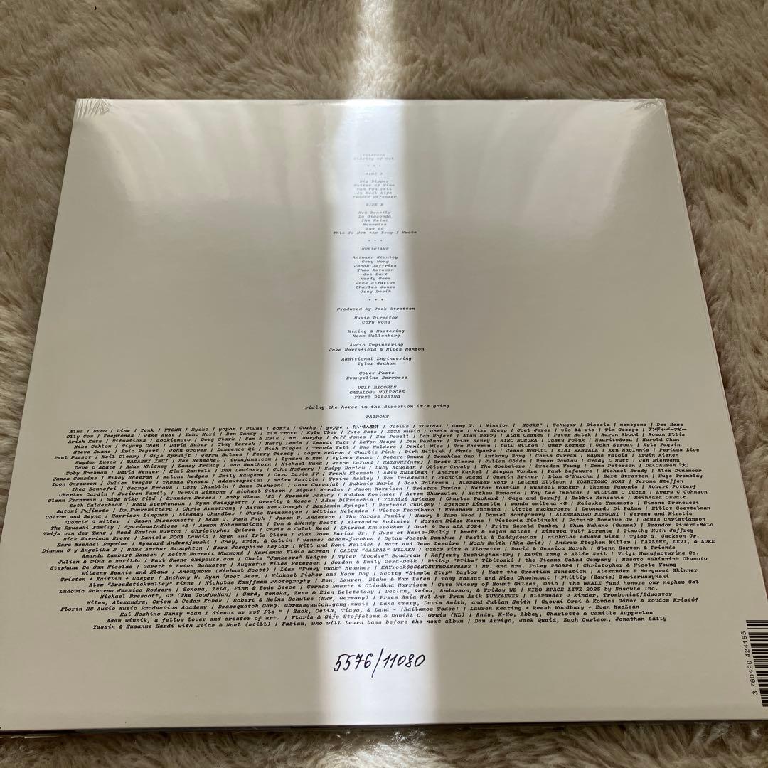 o*e様 Vulfpeck Clarity of Cal レコード 新品