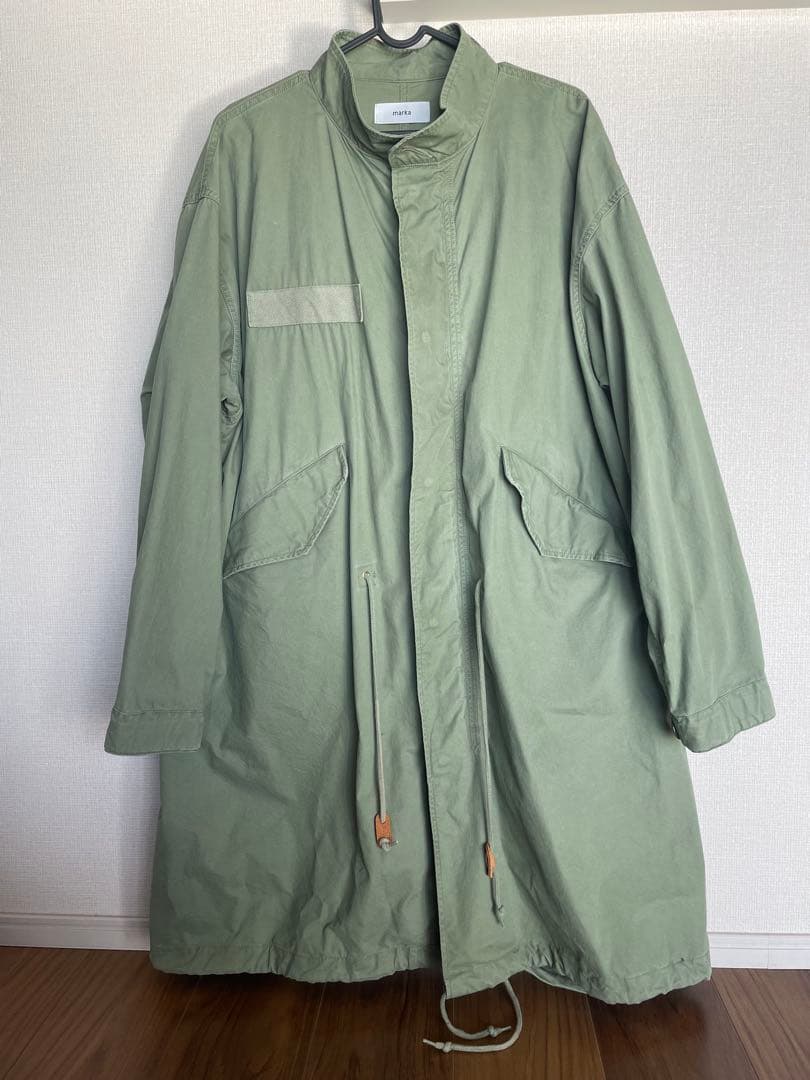 marka Arkモッズコート オリーブグリーン