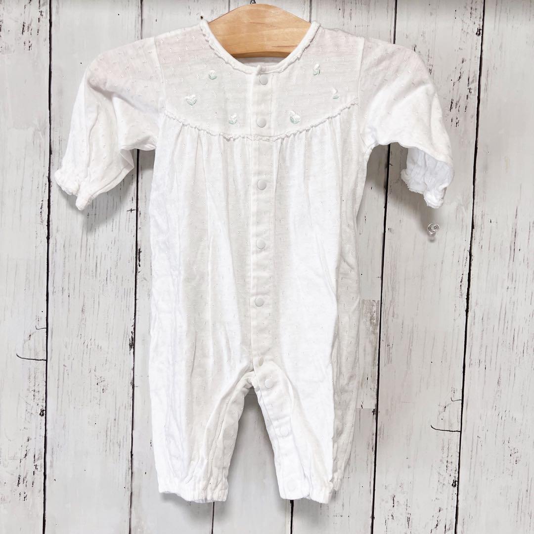 ファミリア すずらん刺繍ベビーセレモニードレス&帽子&ツーウェイオール