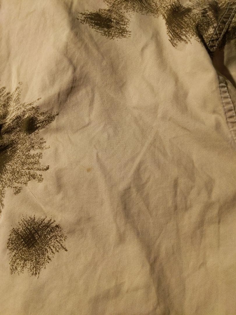 セットアップ リバーシブル 実物ドイツ軍 スノーパーカー ジャケット 後染め