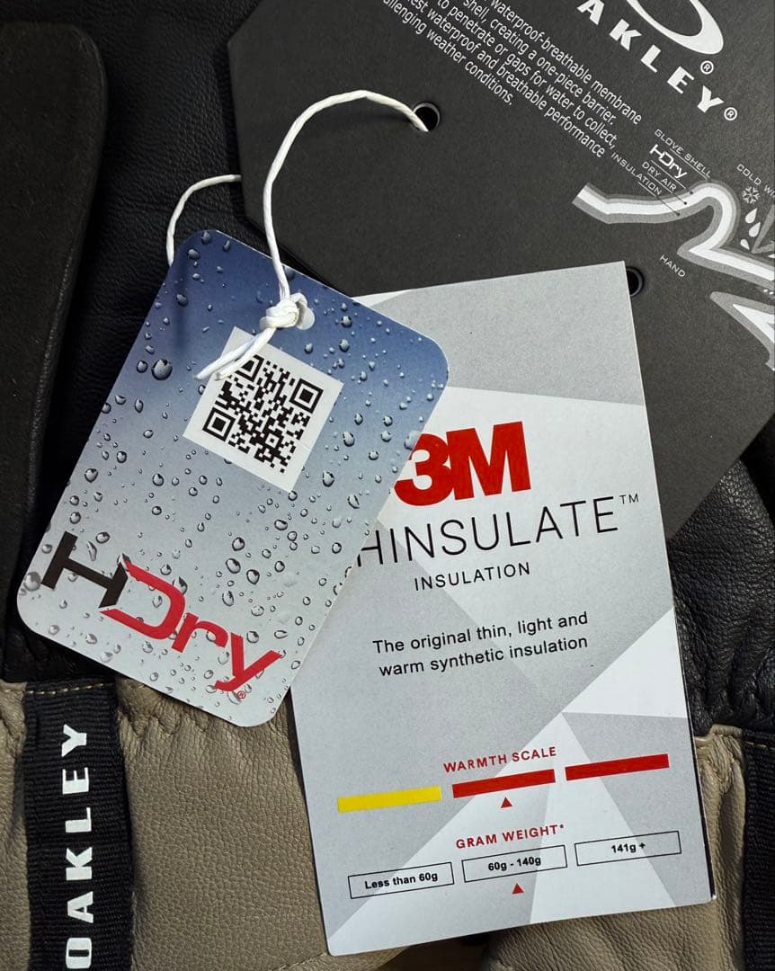 新品 Oakley H-Dry グローブ Lサイズ 3M Insulate L