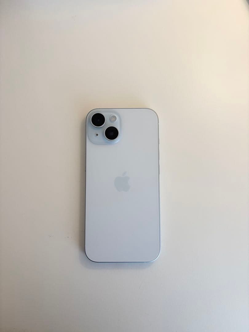 iPhone15 128GB ブルー　美品
