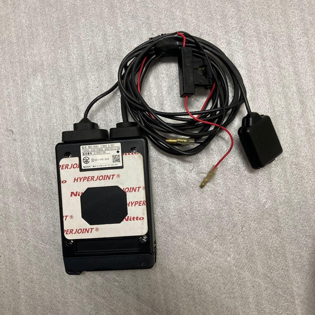 バイク用 ETC車載器 分離型ミツバMSC-BE61