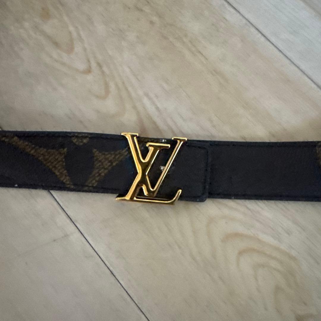 Louis Vuitton モノグラム レザーベルト　リバーシーブル85から95