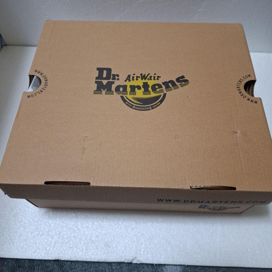 Dr,Martens レザーサイドゴアブーツ 黒 ファー付き