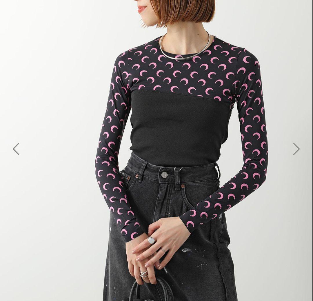 Marine Serre マリーン セル ロンT カットソー レディース 正規品