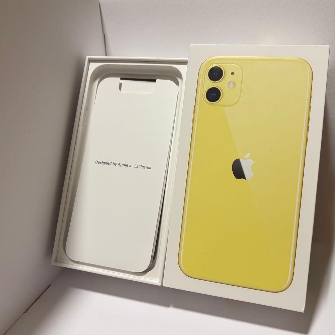 Apple iPhone11 イエロー 動作確認済み 64GB
