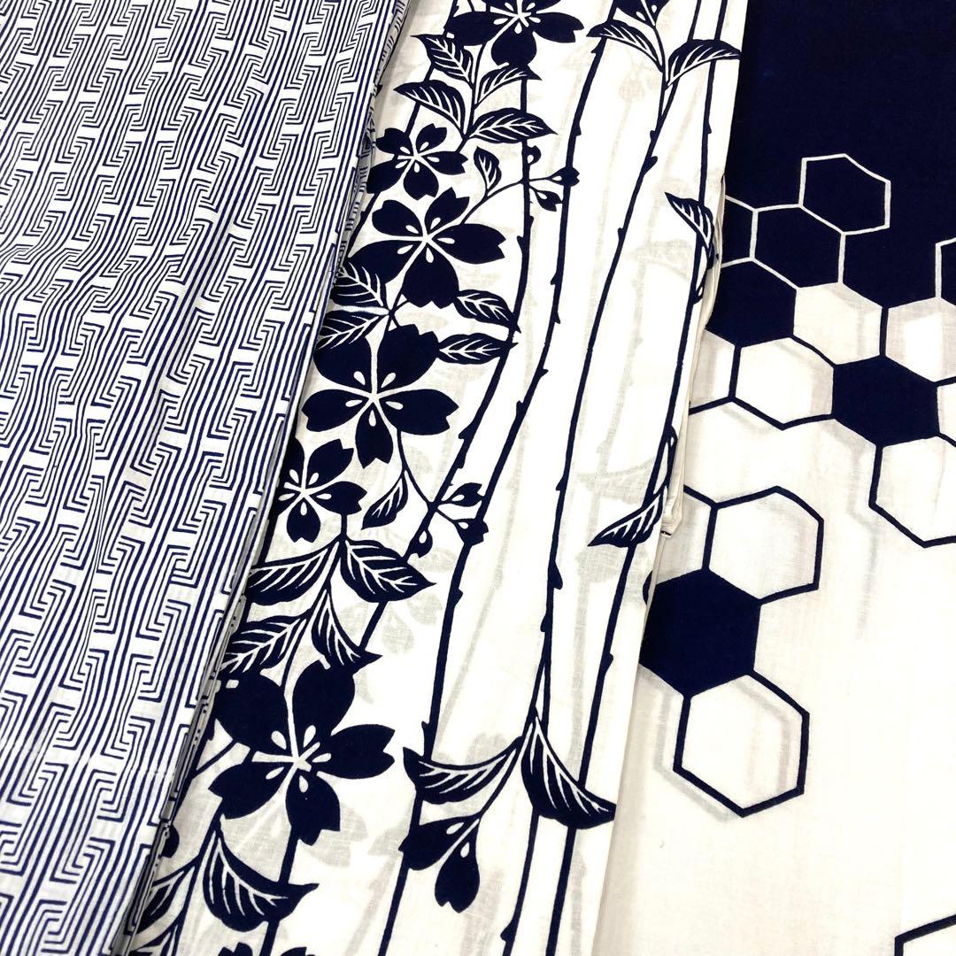 【TAMA屋】全て綿 全て浴衣 注染 手縫い まとめ売り15点TM 1979