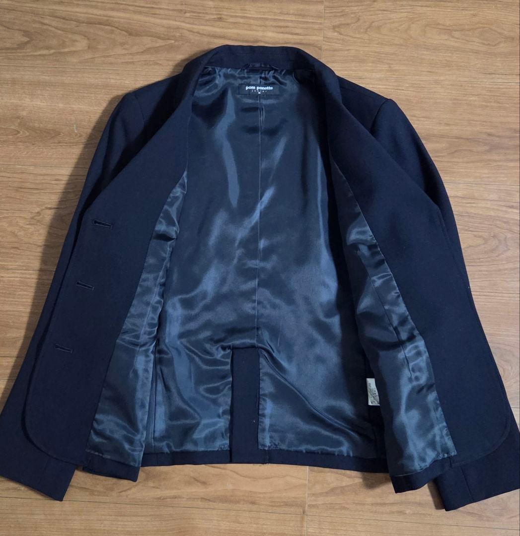 ポンポネット フォーマル スーツ お受験 面接 卒服 高校 中学 セットアップ