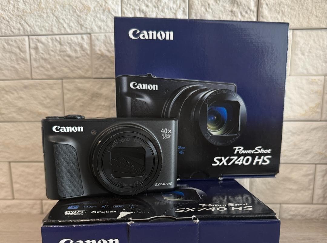 【２台】新品 Canon PowerShot SX740 HS ブラック