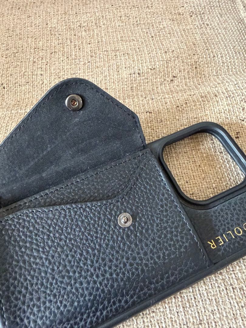 BANDOLIER iPhone 15proケース ブラック