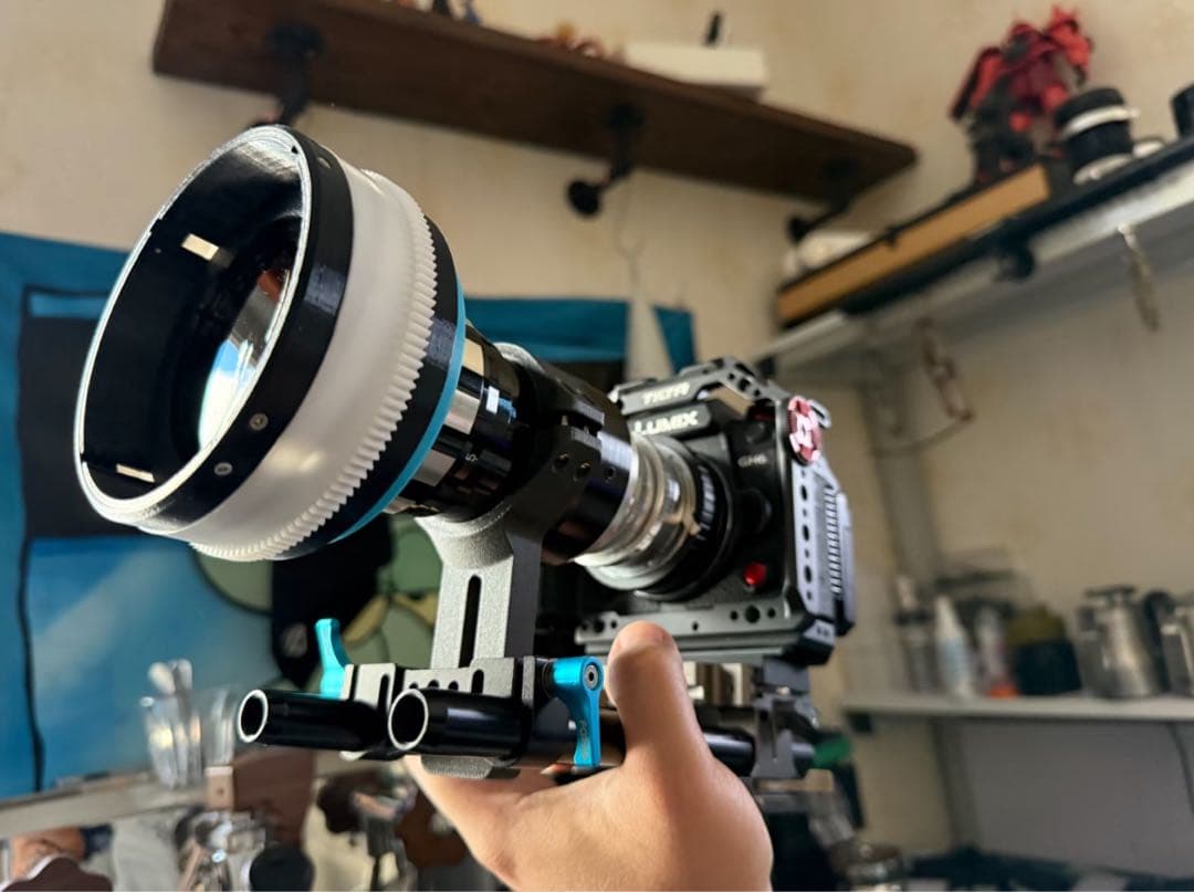 レンズ(単焦点) single focusc anamophic lens Kowa 16H