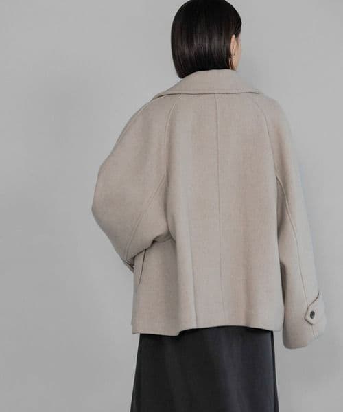 美品 今季 A part by アパートバイ スーパー100ウール ステンコート