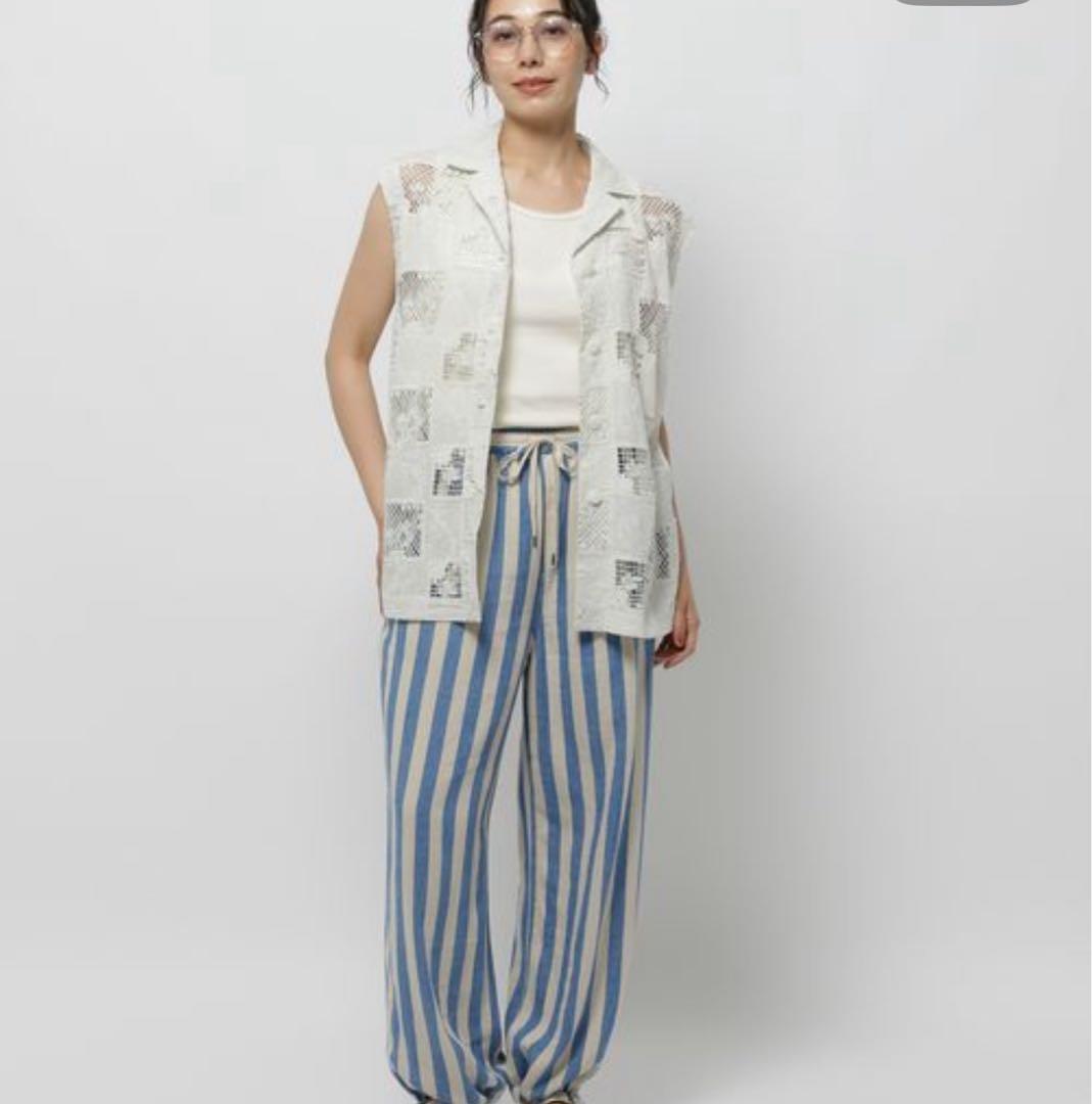 ニコアンド★今季新作★人気完売★ストライプパジャパン