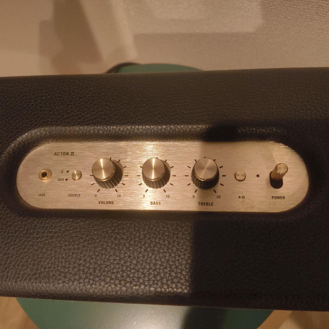 ジャンク　Marshall ワイヤレススピーカー ACTON II ブラック