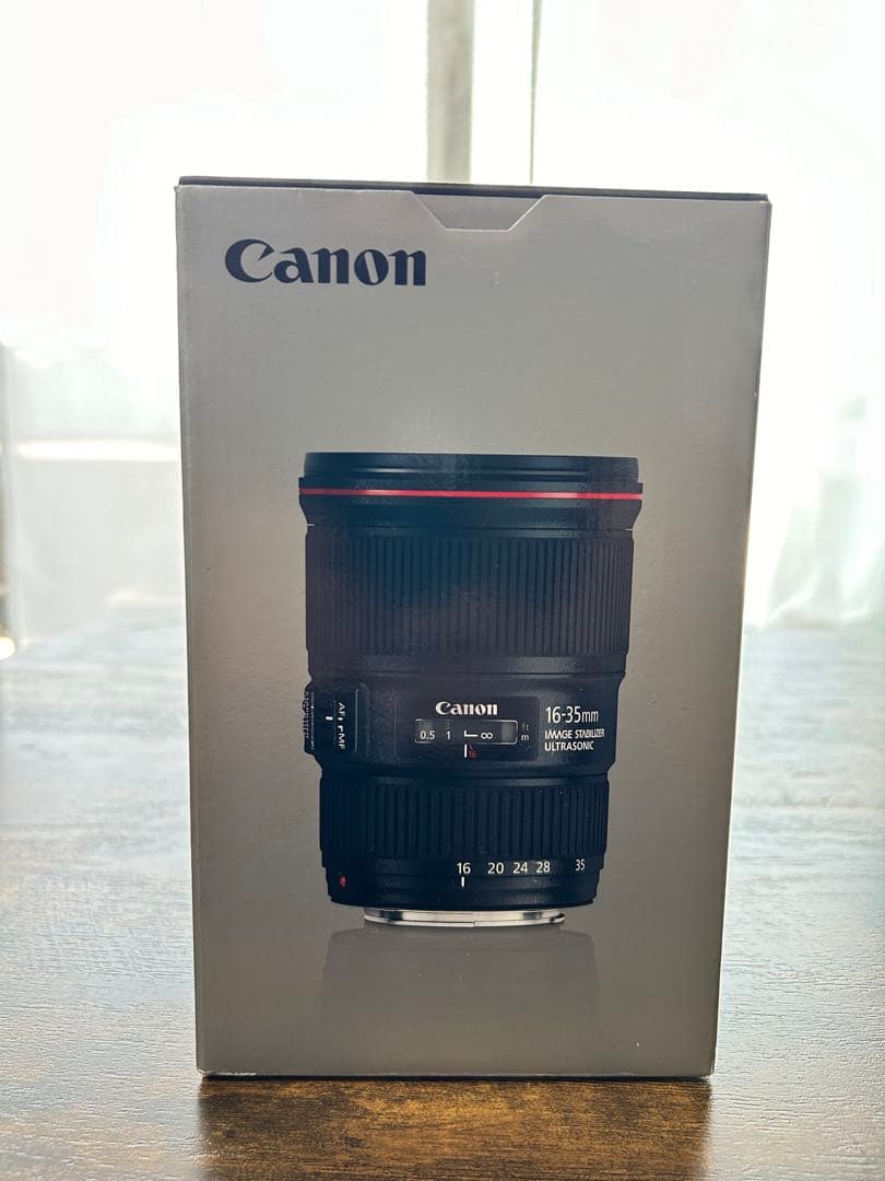 キャノンCanon EF16-35mm f/4L IS USM ズームレンズ美品