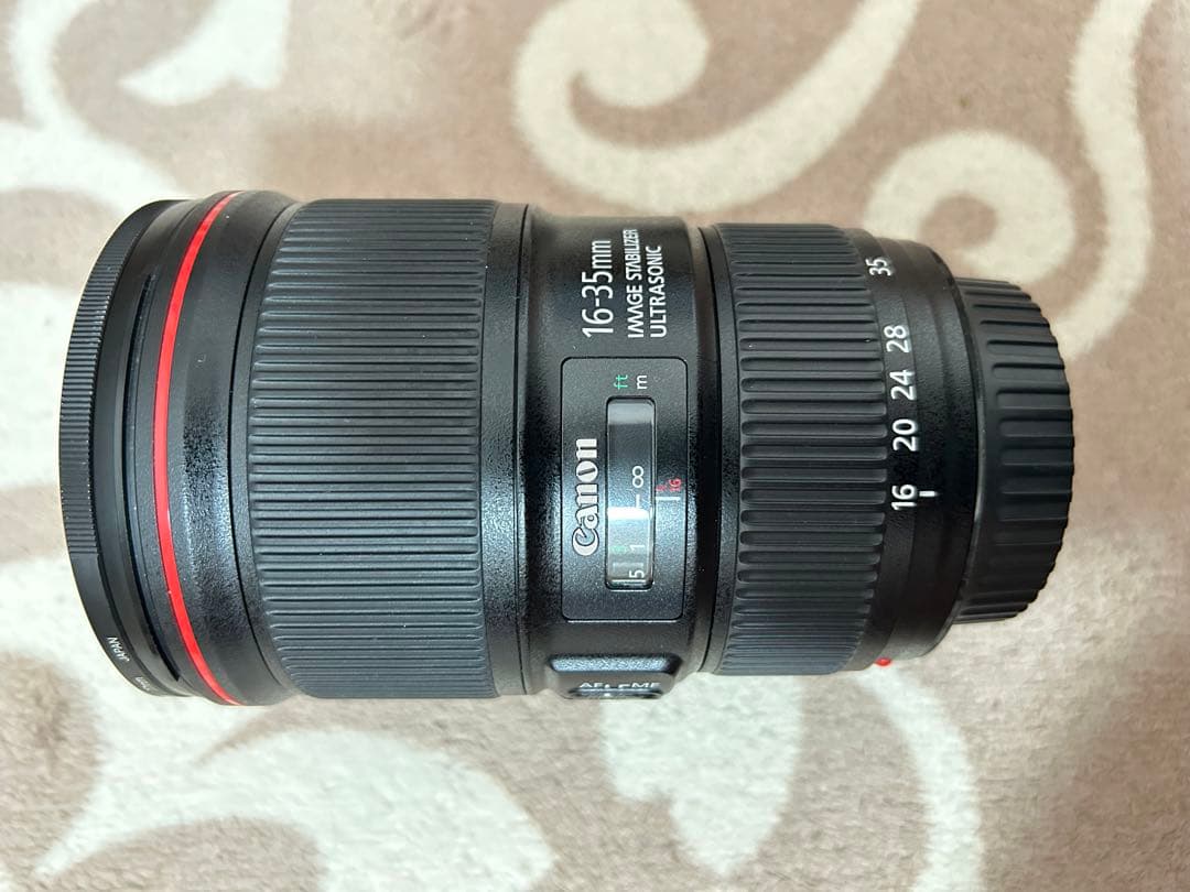 キャノンCanon EF16-35mm f/4L IS USM ズームレンズ美品