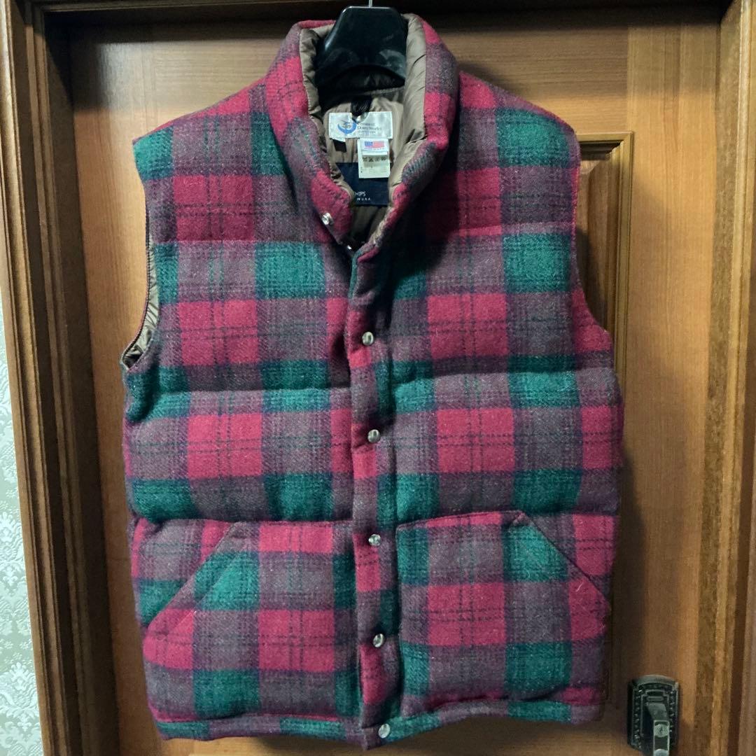 Crescent Down Works ウールダウンベスト　シップス別注　M