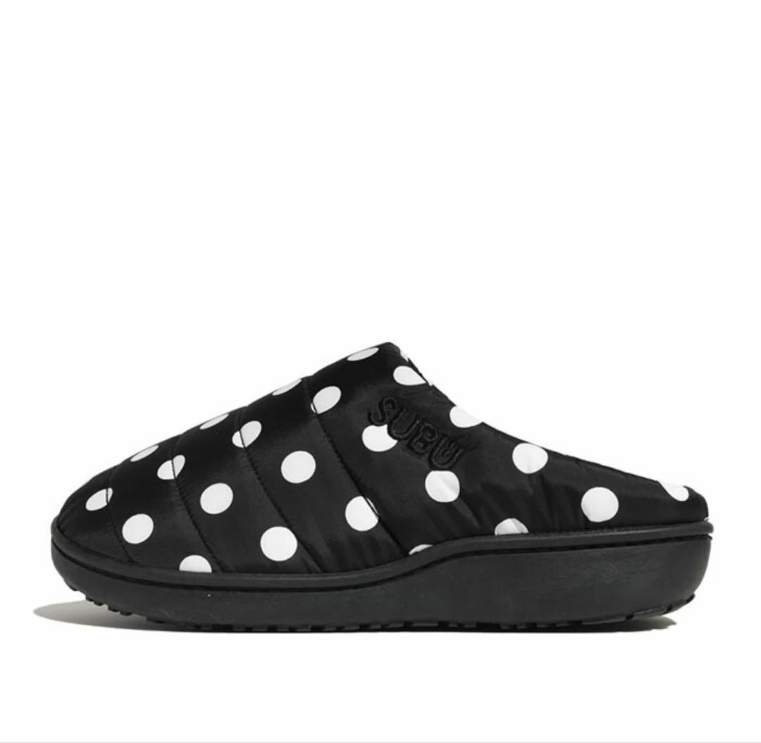 SUBU ドット柄スリッパ 26〜27.5cm