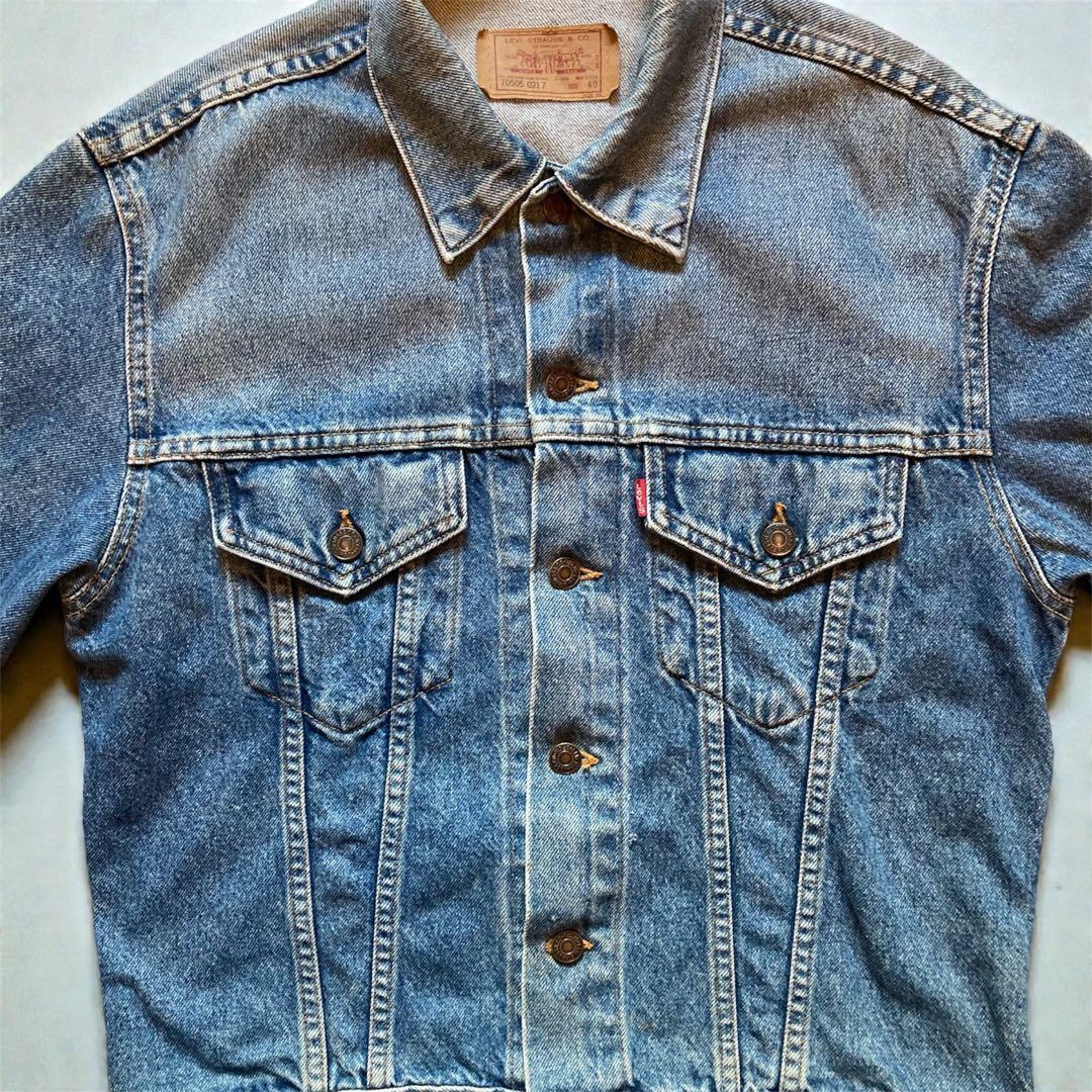 上*磨様 Levi's リーバイス 70505 USA製 デニムジャケット 40
