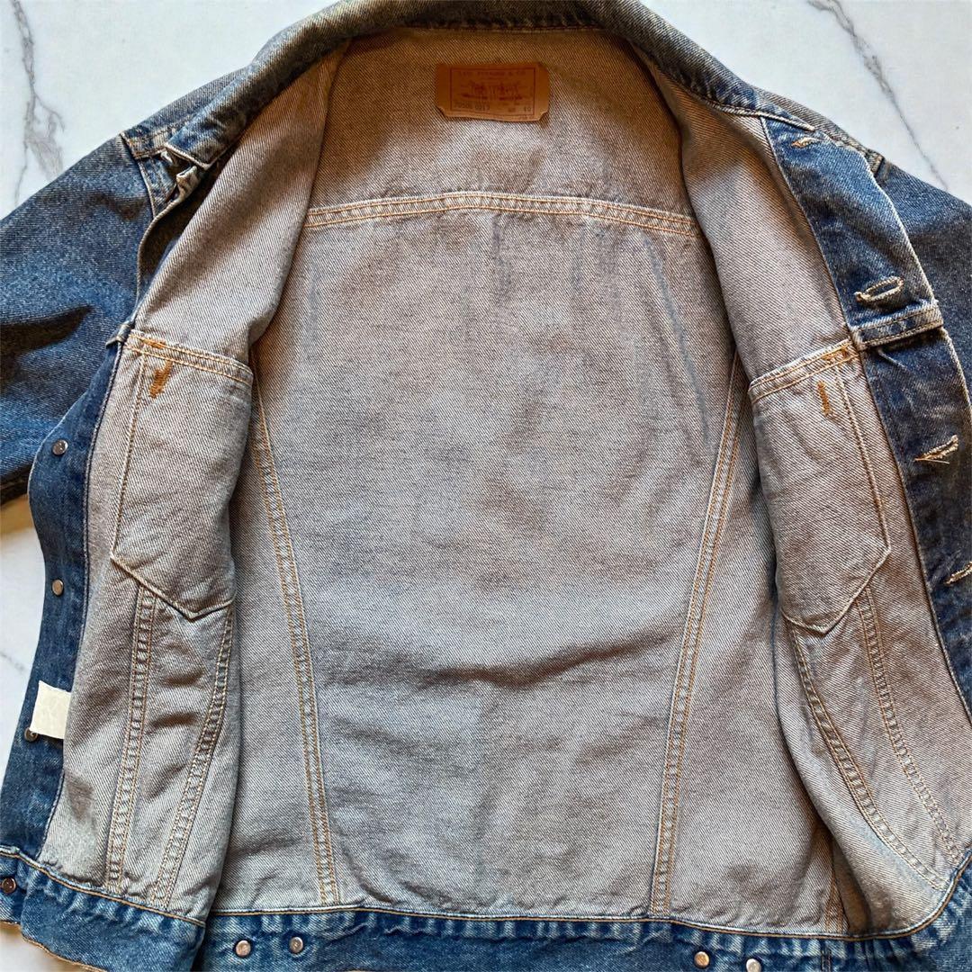 上*磨様 Levi's リーバイス 70505 USA製 デニムジャケット 40
