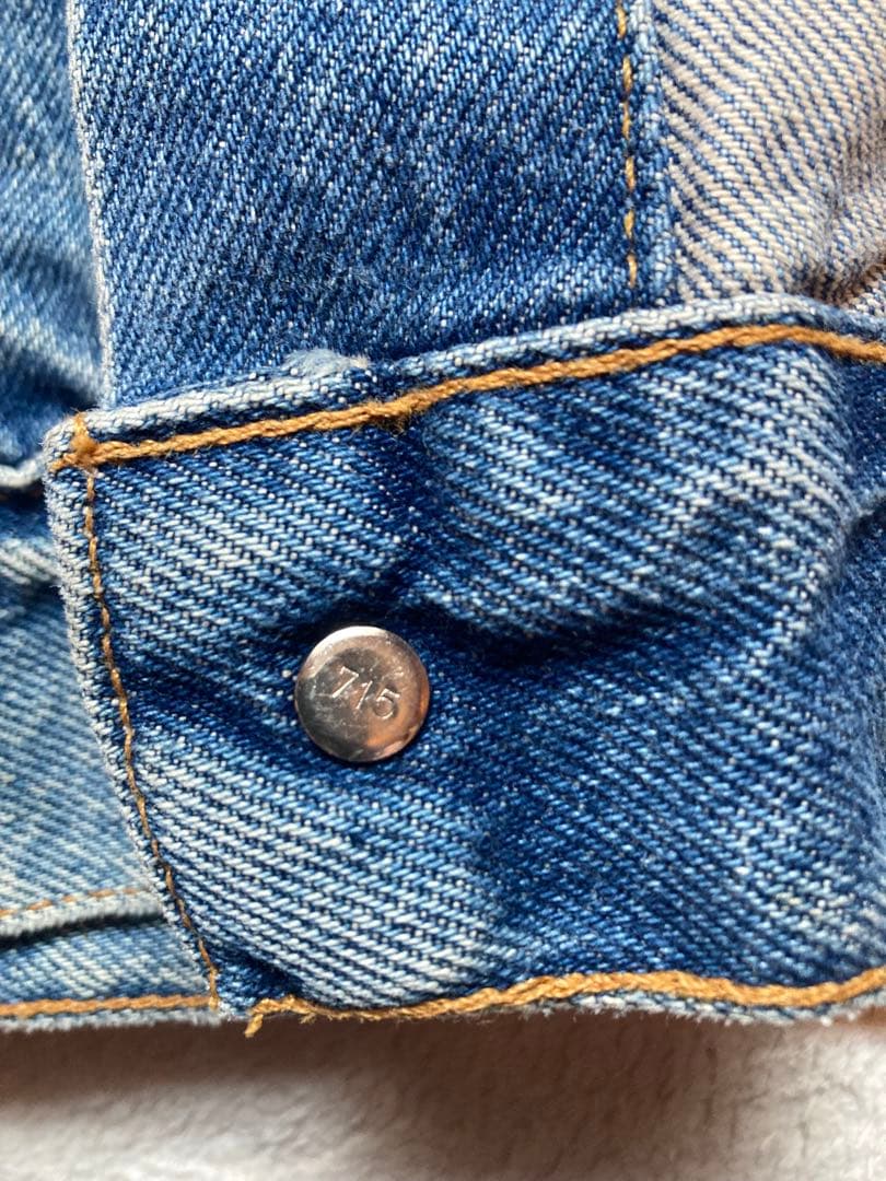 上*磨様 Levi's リーバイス 70505 USA製 デニムジャケット 40