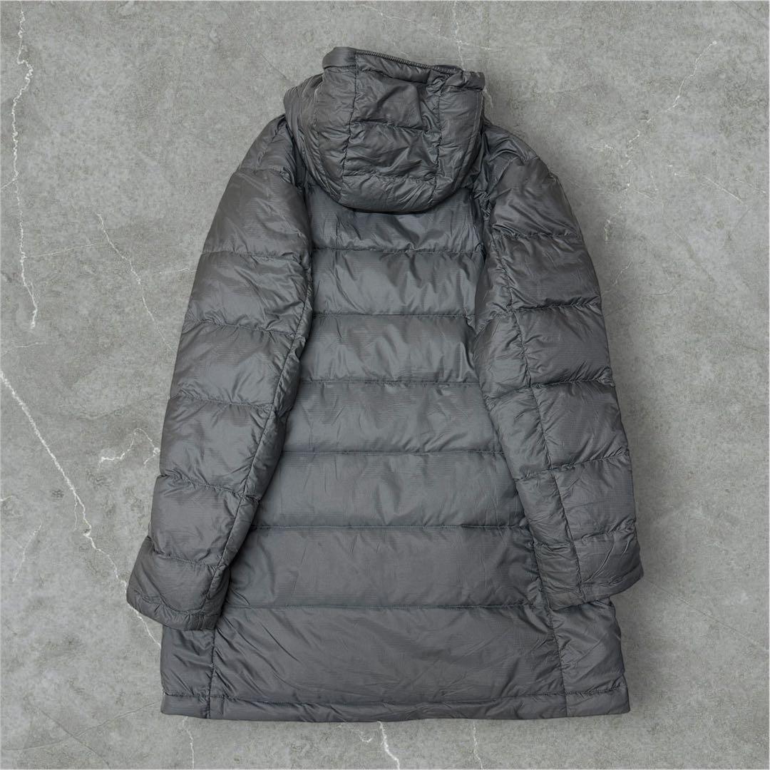 mont-bell コロラドコート リバーシブル ダウンコート ネイビー×グレー